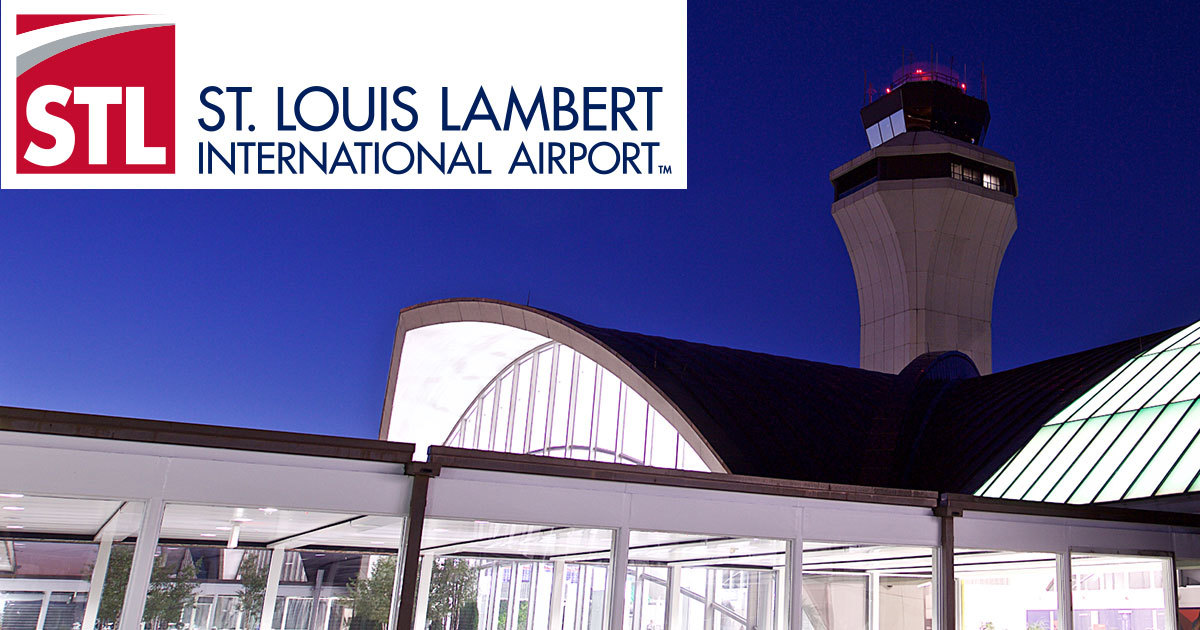 Gift Keychain: USA St. Louis Lambert Airport Missouri STL Airline